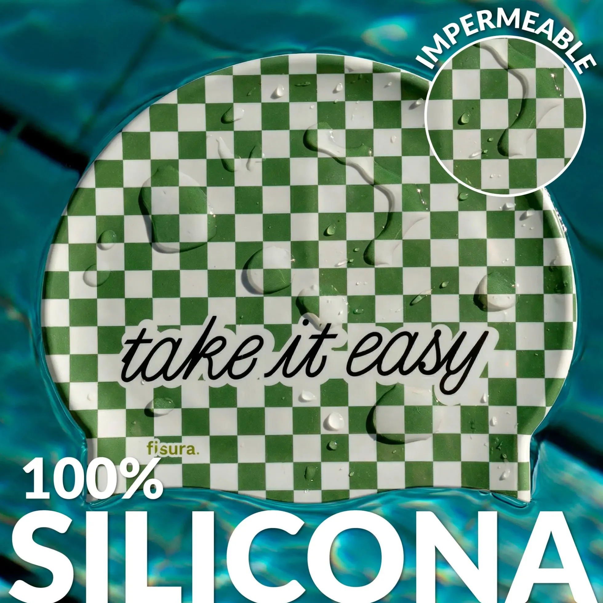 Gorro de piscina “Take it easy”