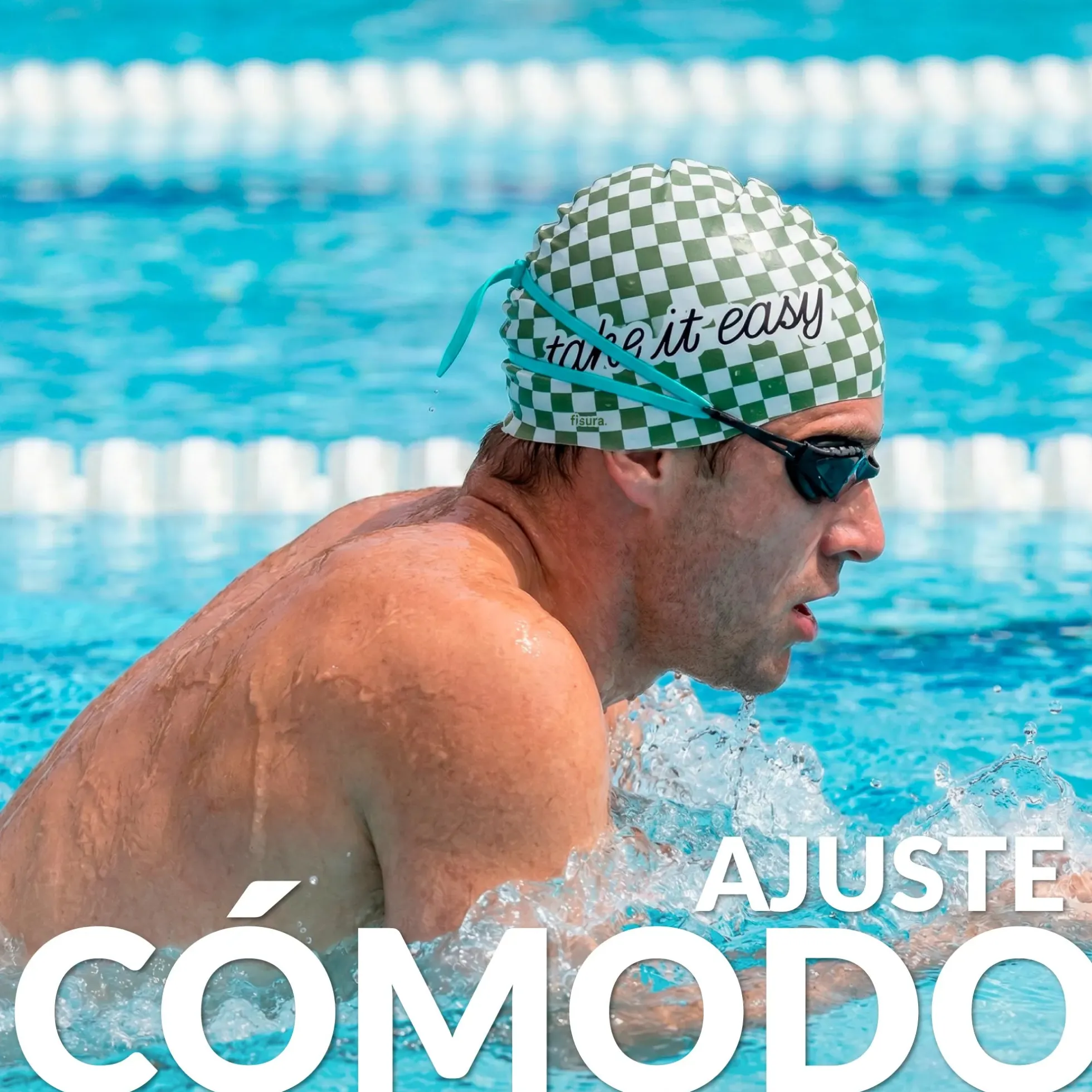 Gorro de piscina “Take it easy”