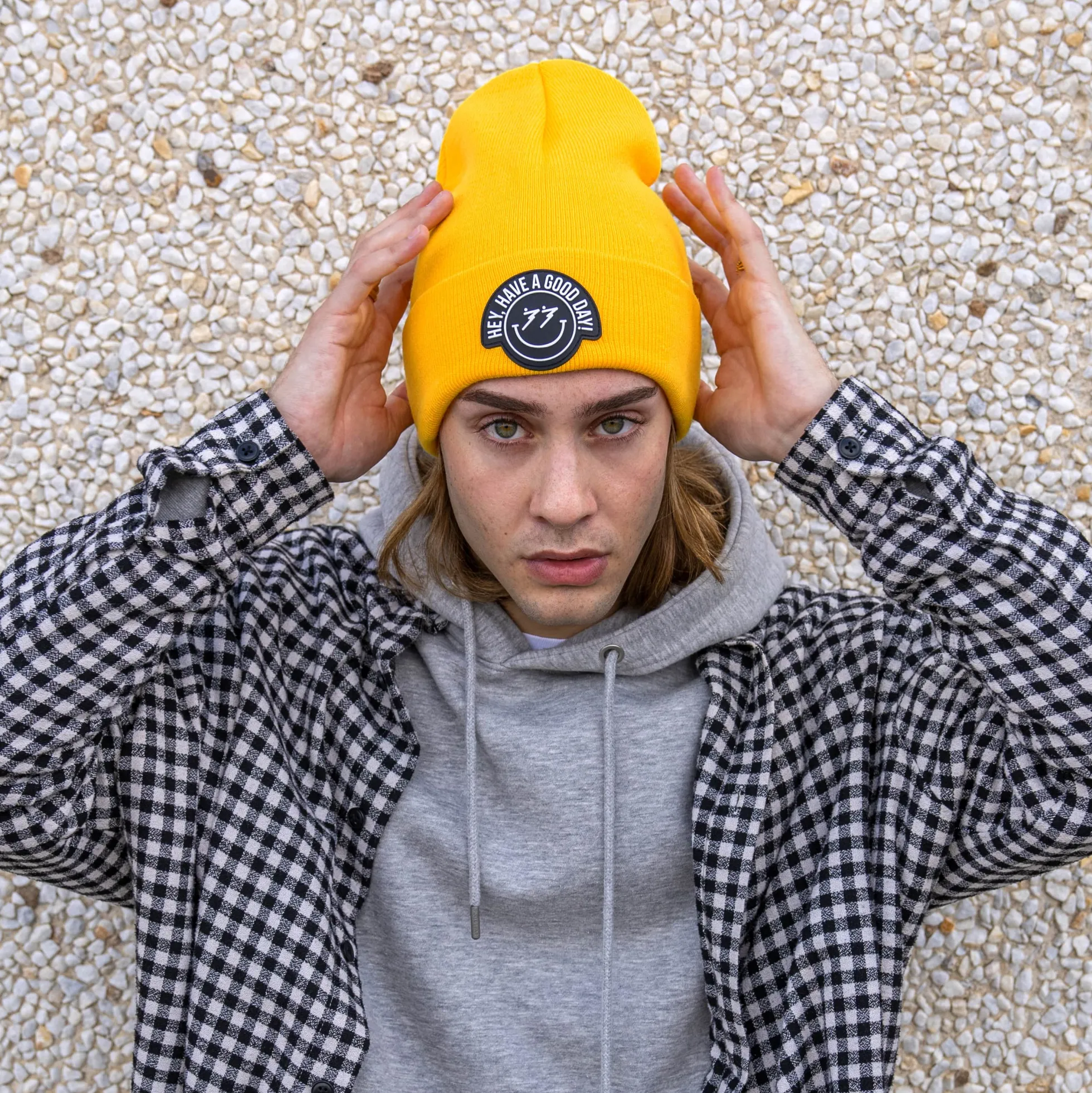 Gorro "Hey, have a good day”