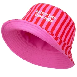 Gorro pescador “Better late than ugly”