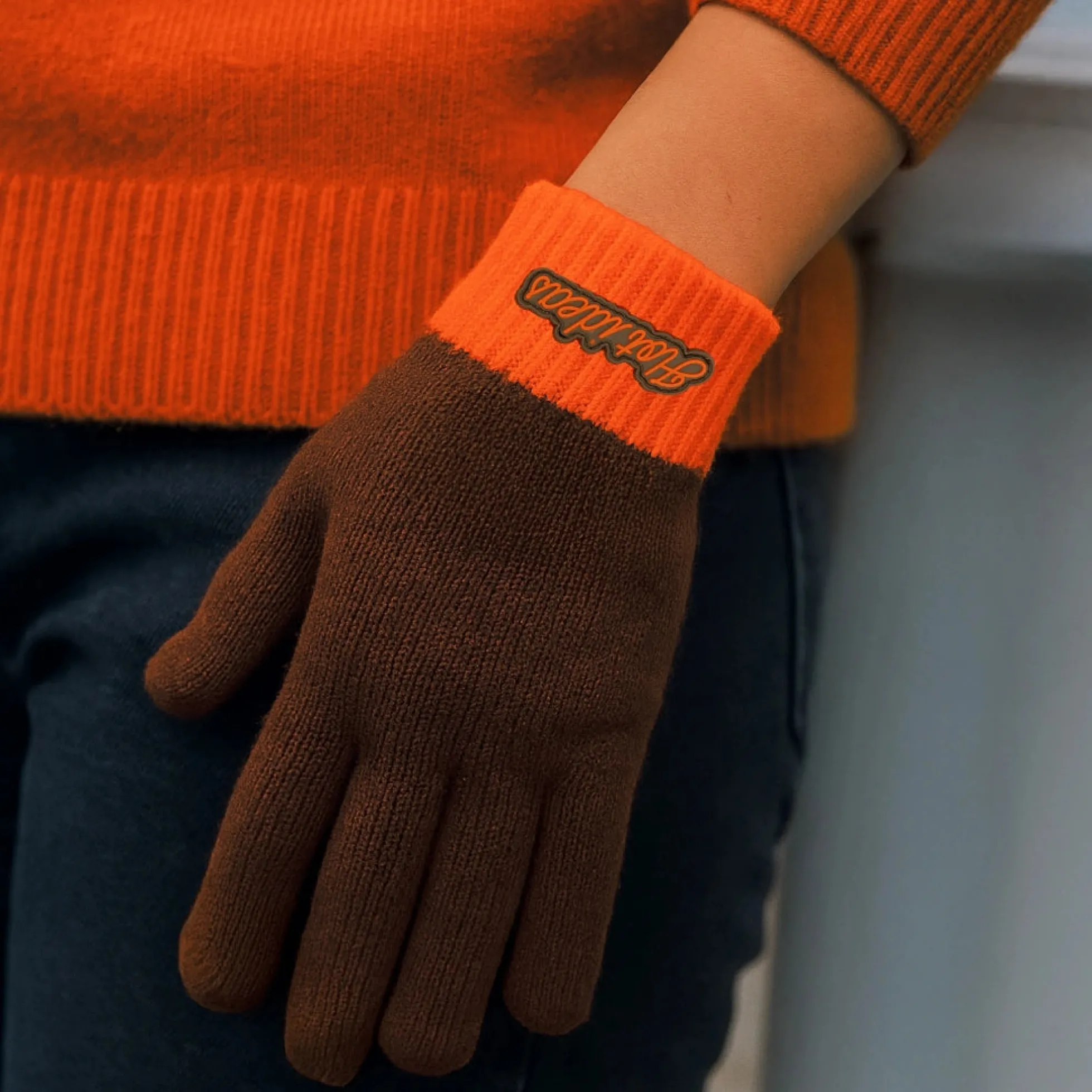 Guantes “Hot ideas” marron