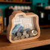 Hucha de madera “Caja registradora”