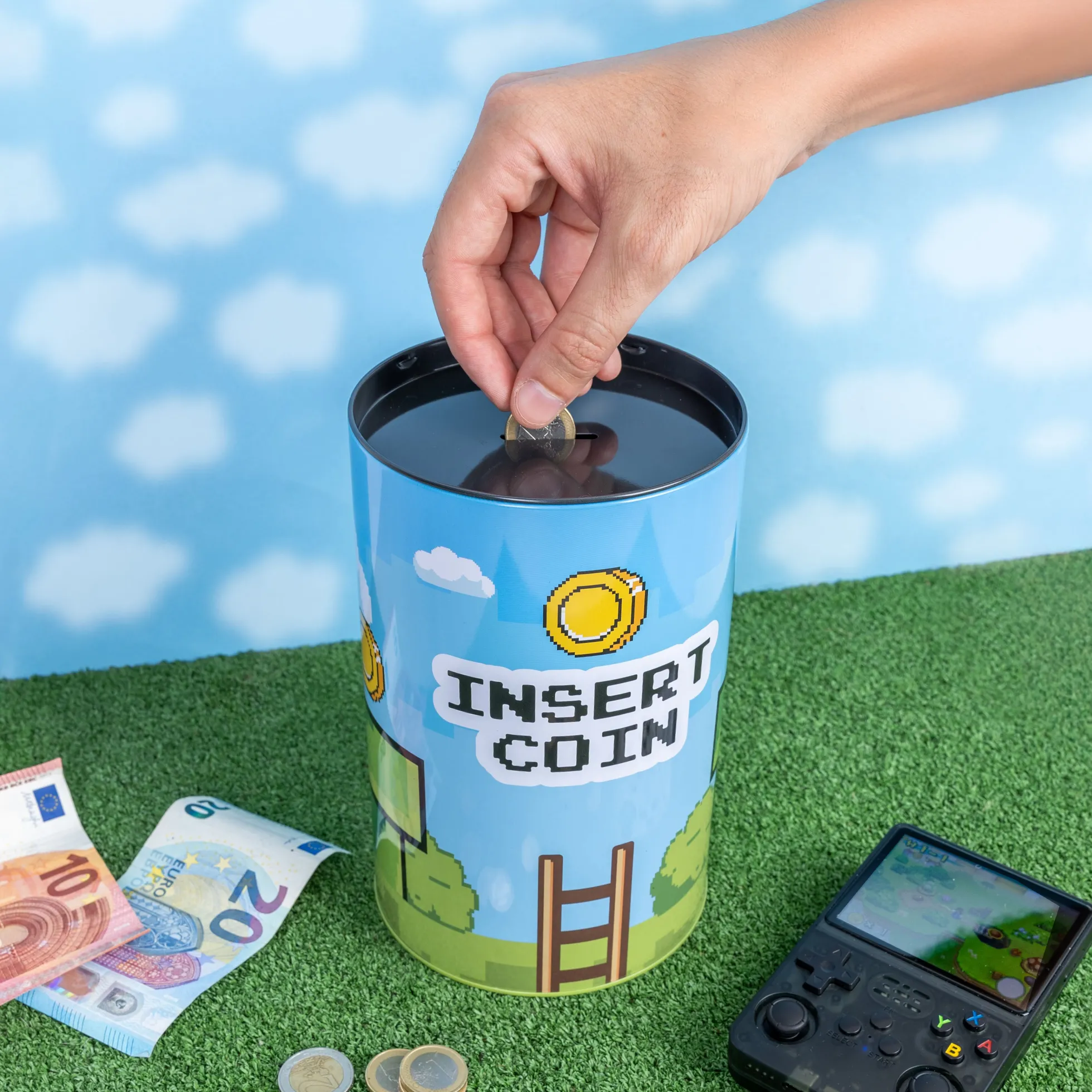 Hucha "Insert coin" XXL