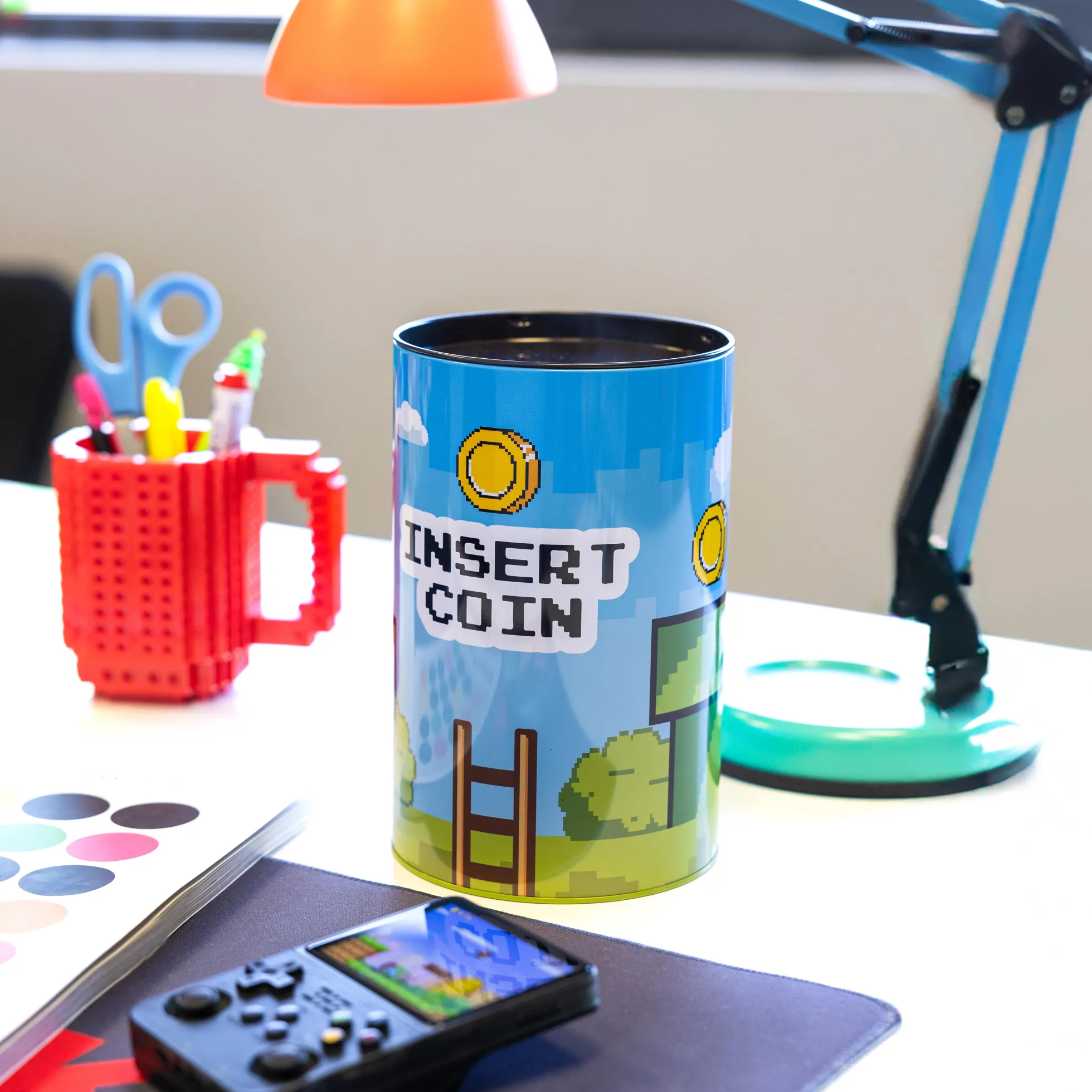 Hucha "Insert coin" XXL