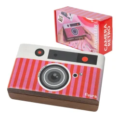 Joyero cámara retro “Better late than ugly”