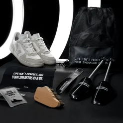 Kit limpieza zapatillas de viaje