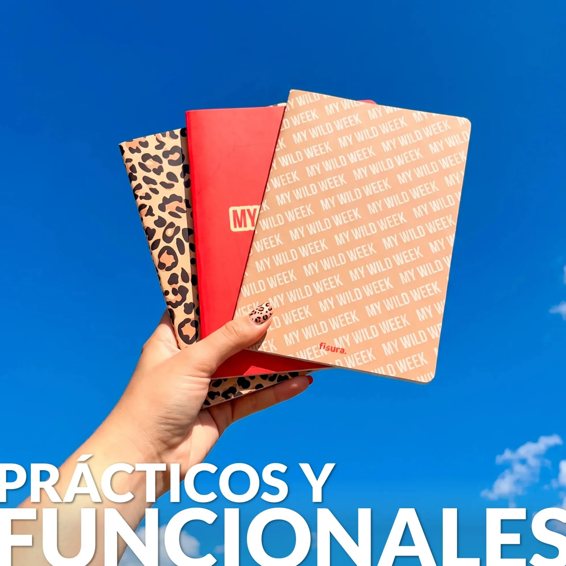 Libreta A5 “My wild week” pack de 3