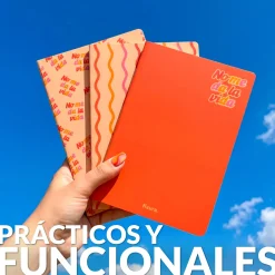 Libreta A5 “No me da la vida” pack de 3