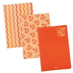 Libreta A5 “No me da la vida” pack de 3