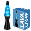 Lámpara de lava "bullet" azul