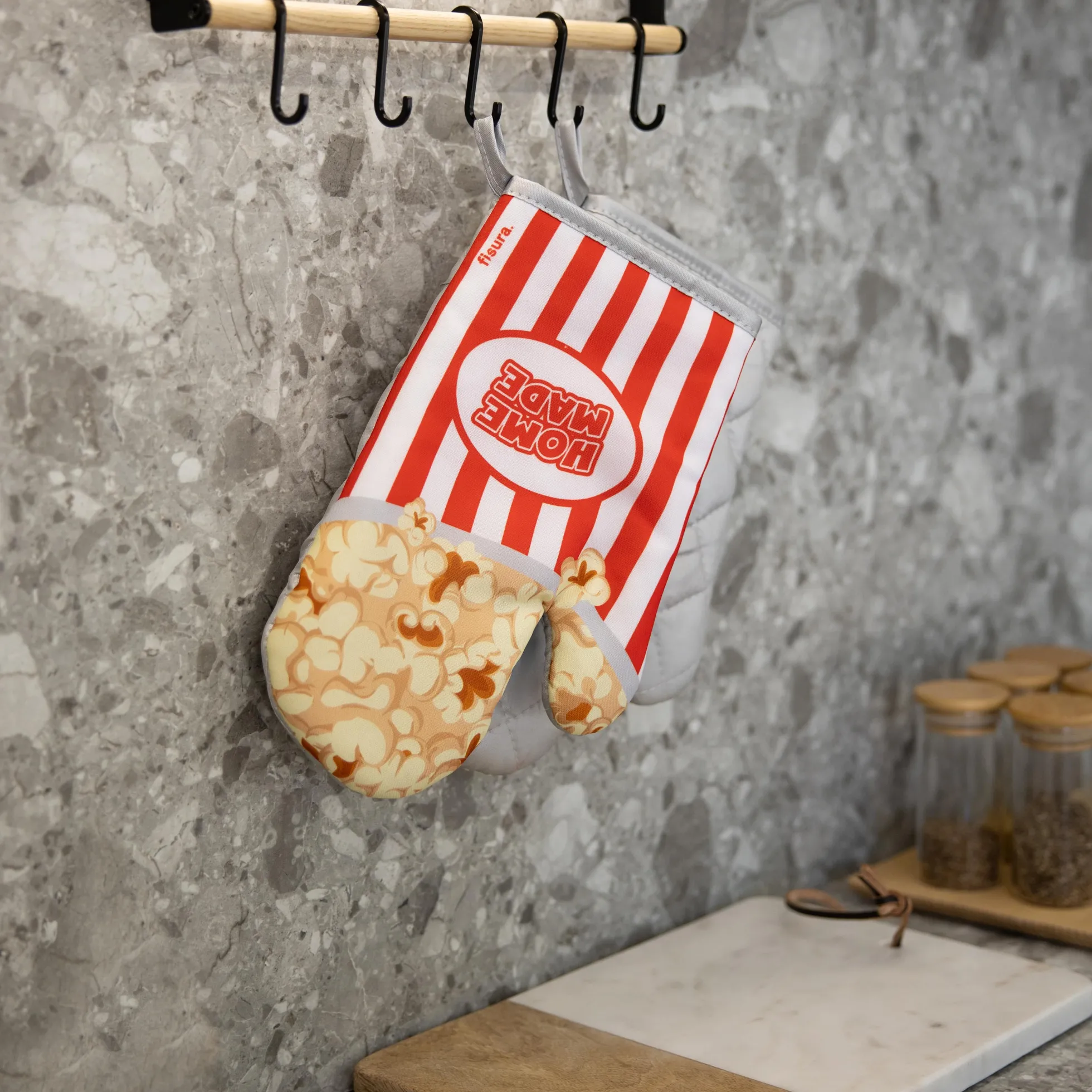 Manoplas cocina “palomitas”