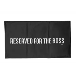 Manta refrescante para perros “reserved for the boss”