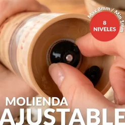 Molinillo de sal y pimienta eléctrico 