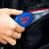 Monedero retro "Fuck off" set de 5