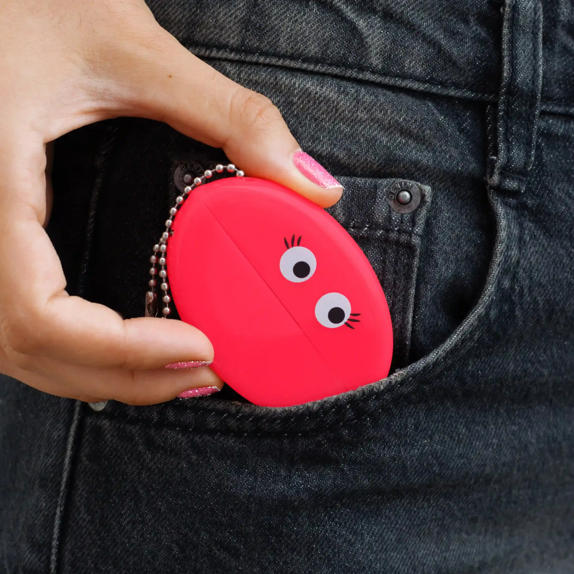 Monedero retro “Ojos” set de 5