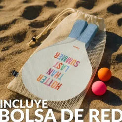 Palas de playa “Hotter than last summer"