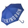 Paraguas “Fucking Rain” azul