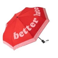 Paraguas plegable “Better late than ugly”