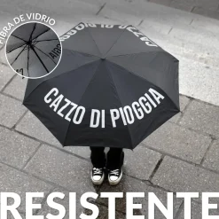 Paraguas plegable “Cazzo di pioggia”