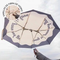 Paraguas plegable doble