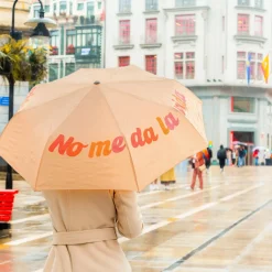 Paraguas plegable “No me da la vida”