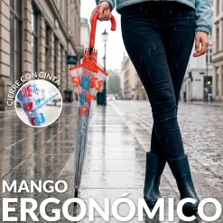 Paraguas transparente