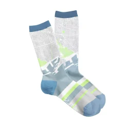 Par de calcetines unisex "Mapa de Barcelona"