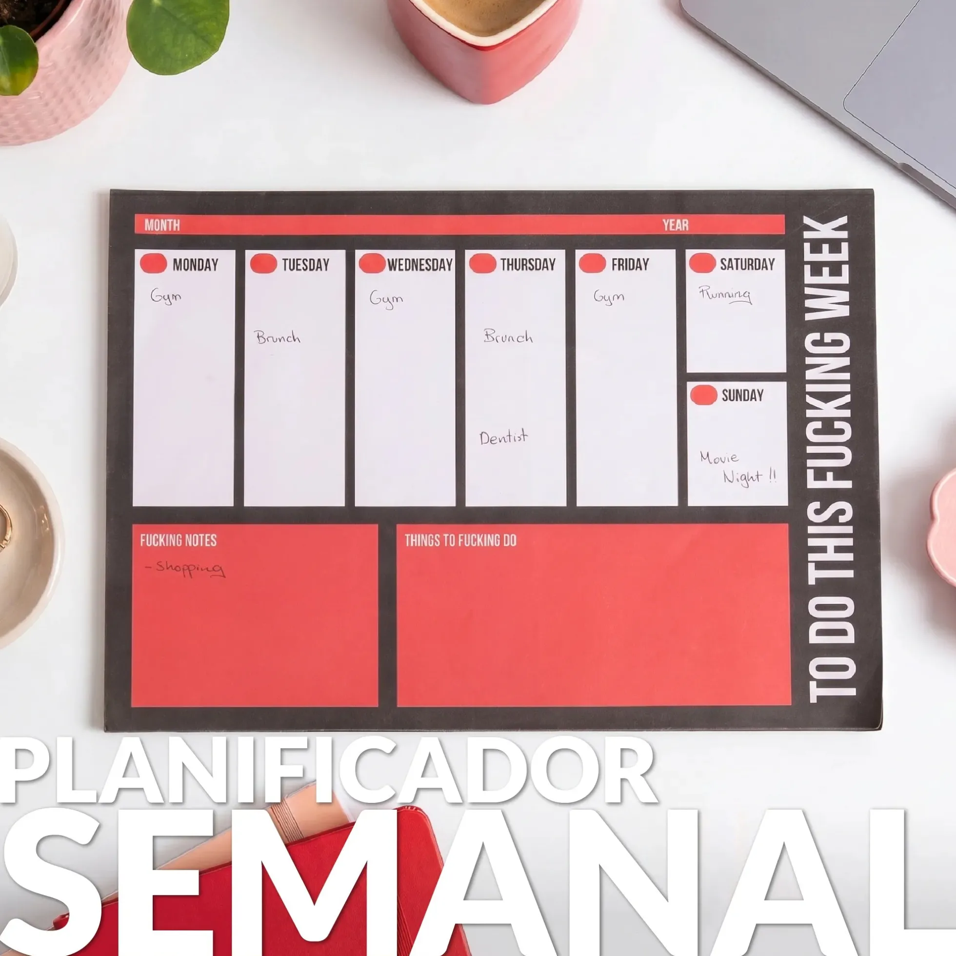 Planner A4 “Fuck off”
