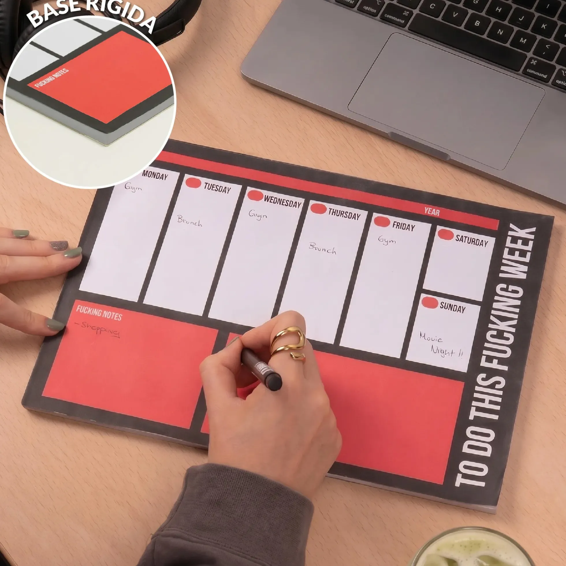 Planner A4 “Fuck off”