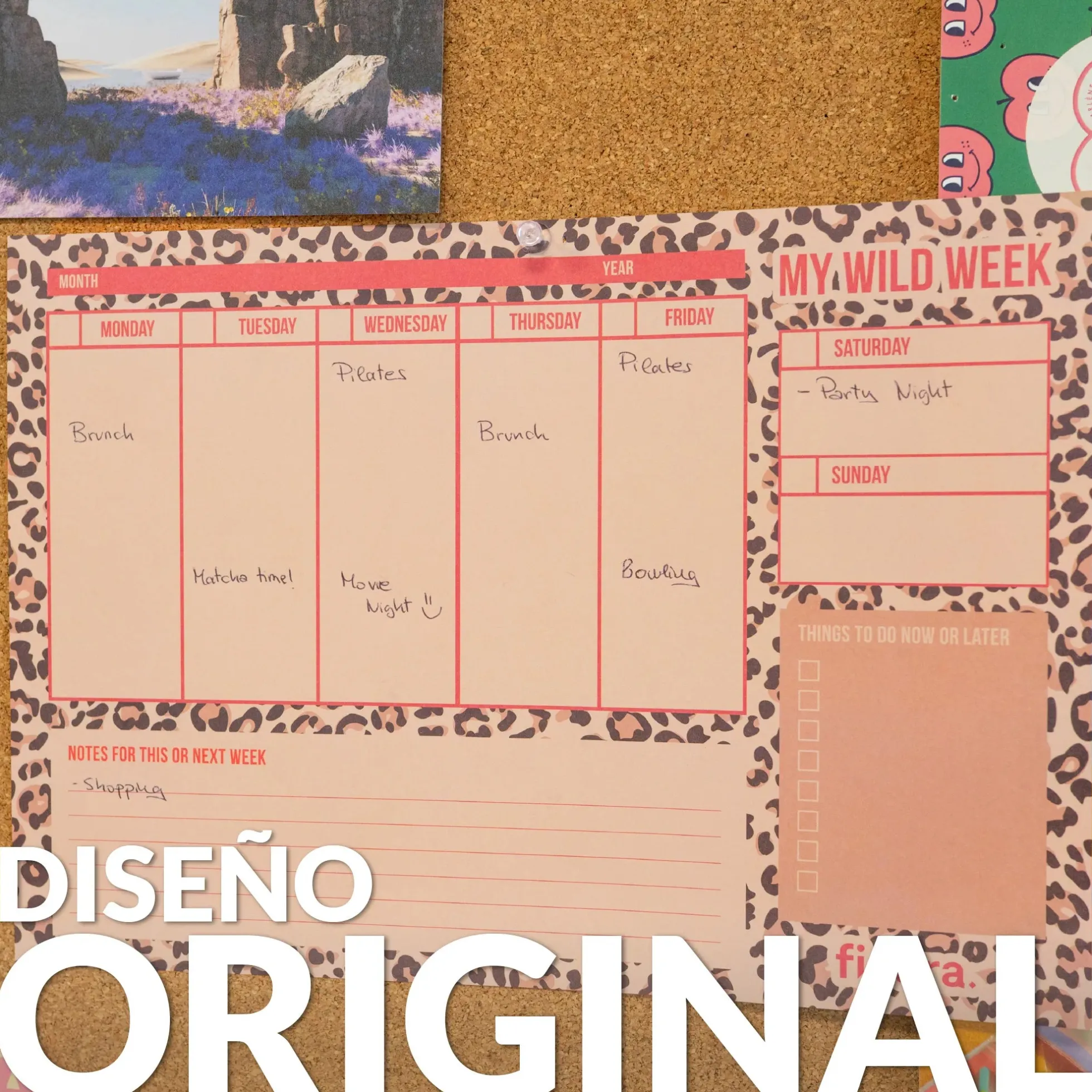 Planner A4 “My wild week”