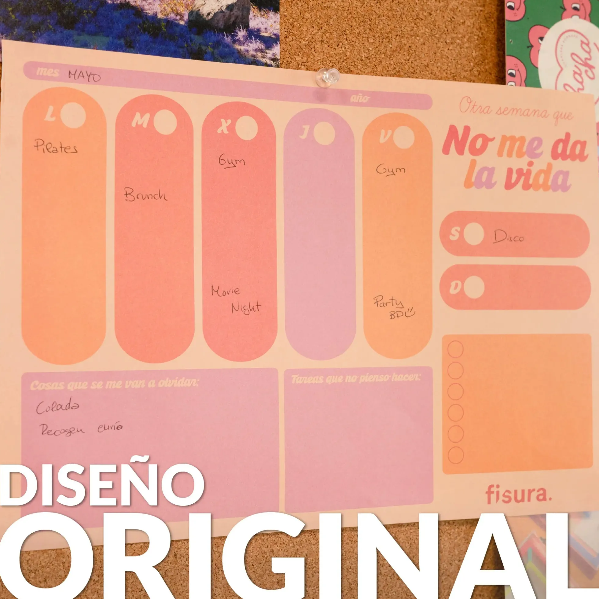 Planner A4 “No me da la vida”