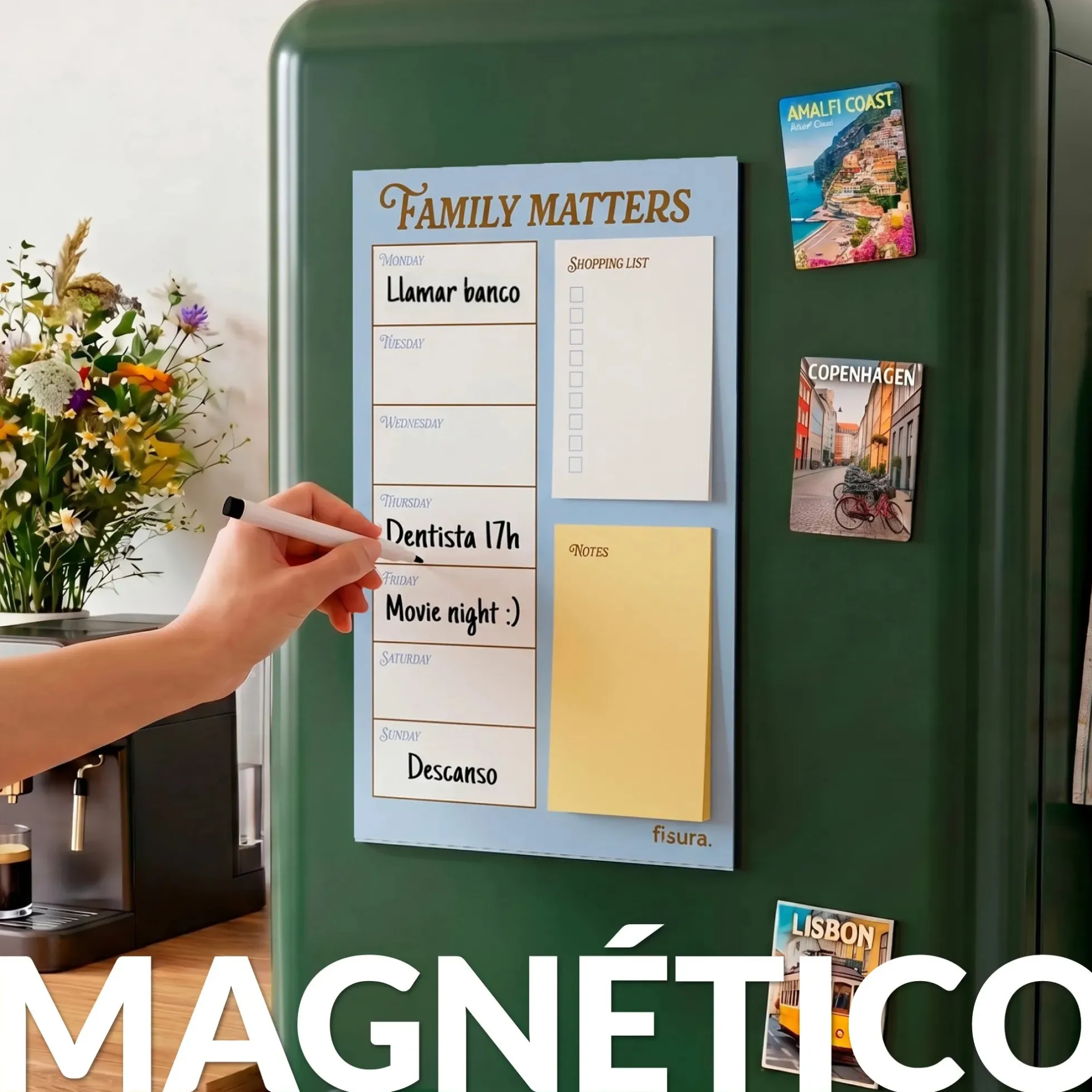 Planner magnético “Family matters”