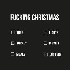 Postal "Fucking Christmas"