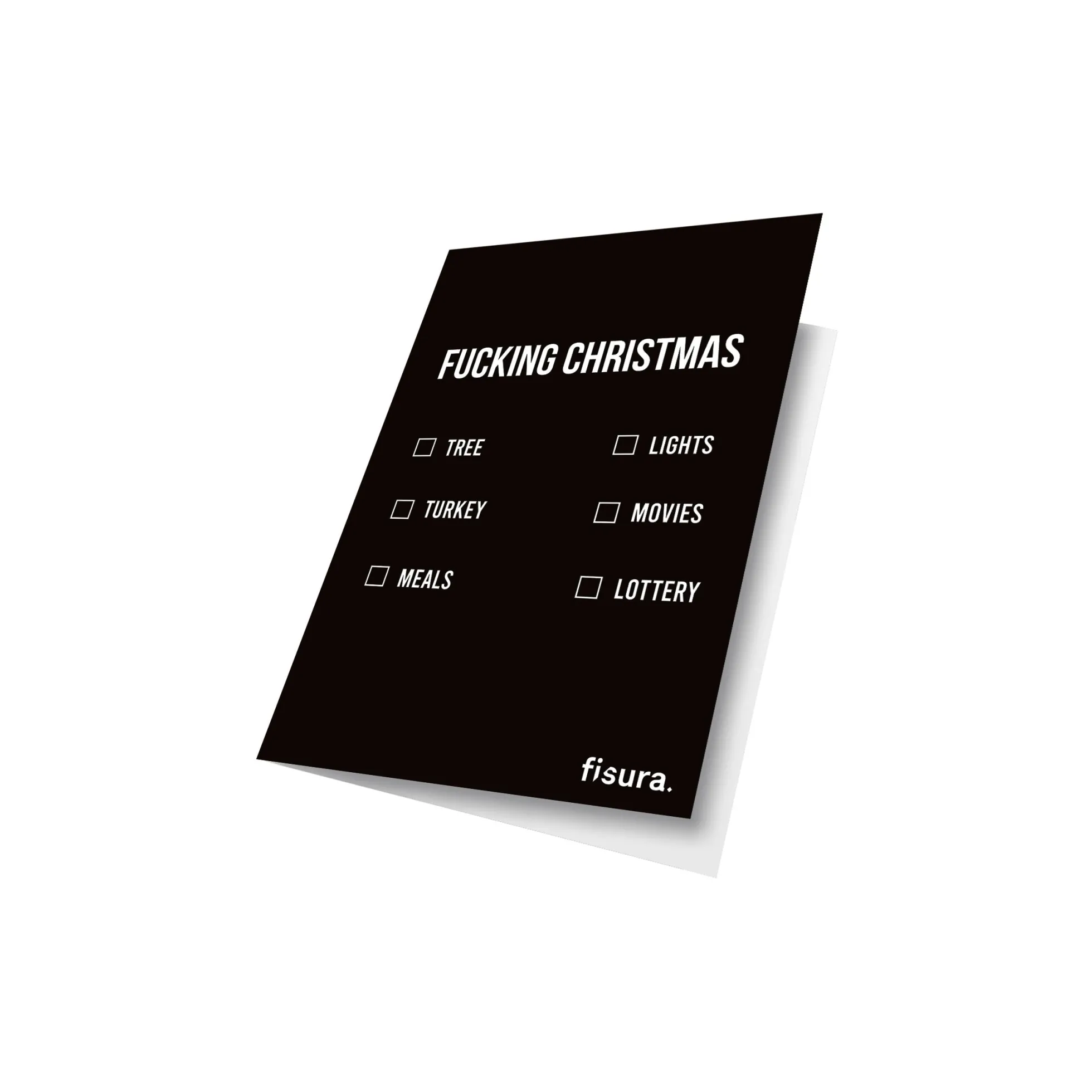 Postal "Fucking Christmas"
