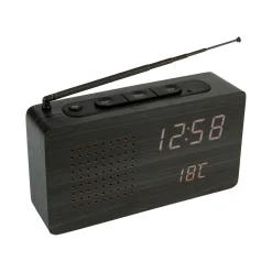 Radio reloj - Negro
