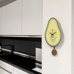 Reloj de pared “aguacate”