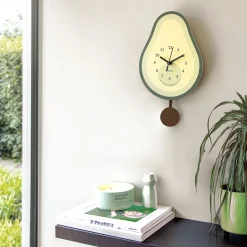 Reloj de pared “aguacate”