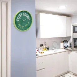 Reloj de pared “Every hour is happy hour”