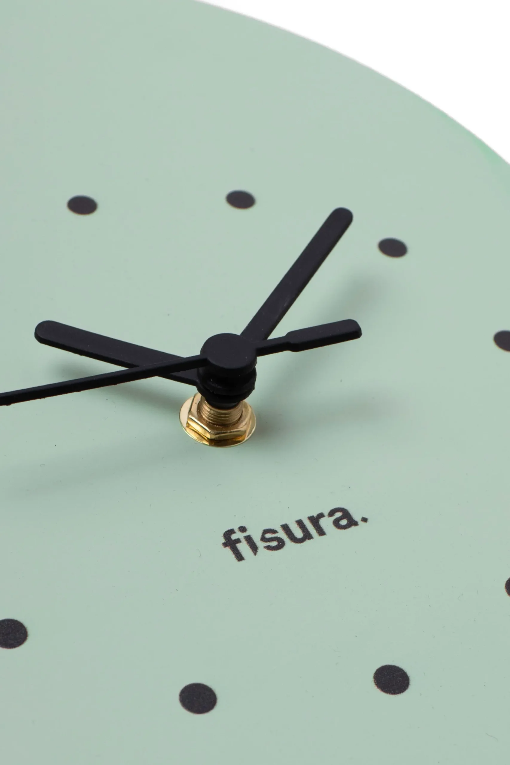 Reloj gato verde menta