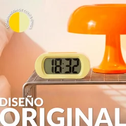 Reloj gummy amarillo