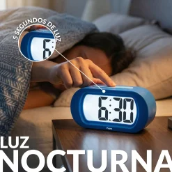 Reloj gummy azul