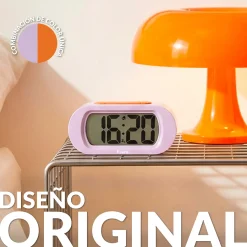 Reloj gummy lila
