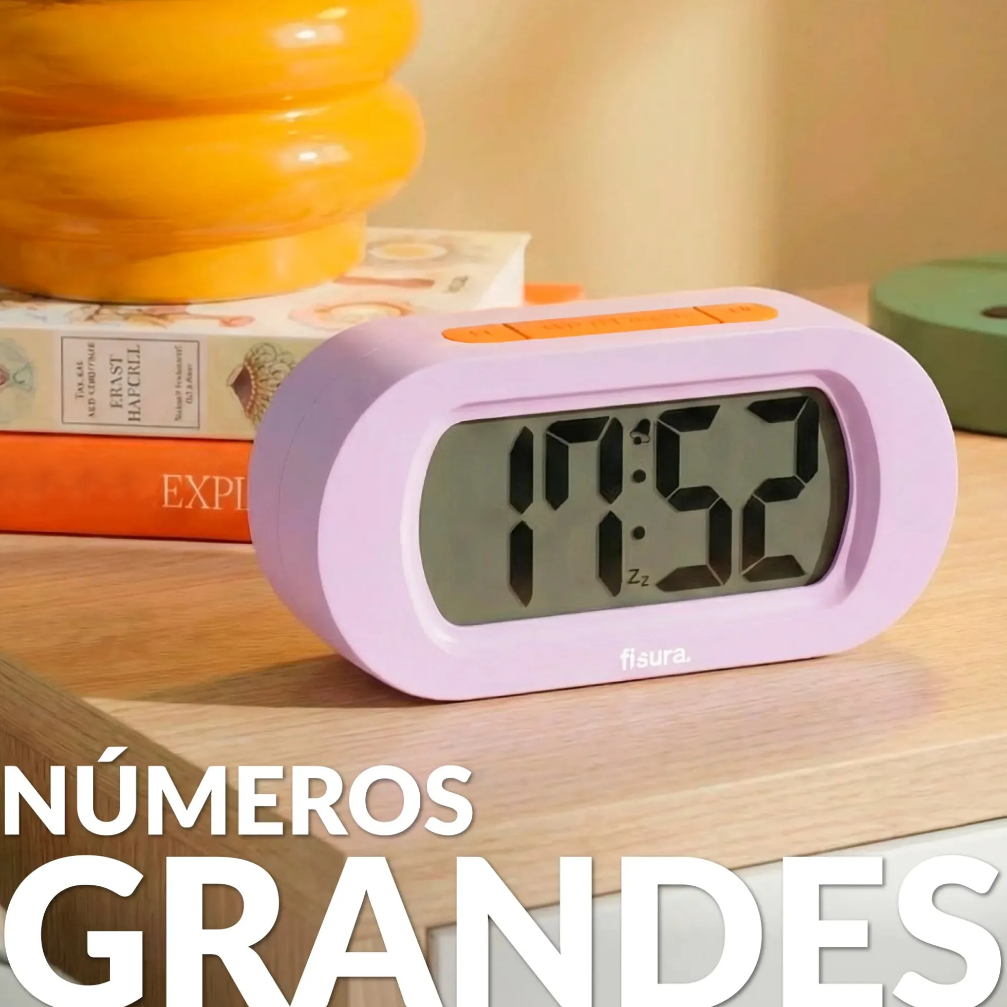 Reloj gummy lila