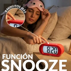 Reloj gummy rojo