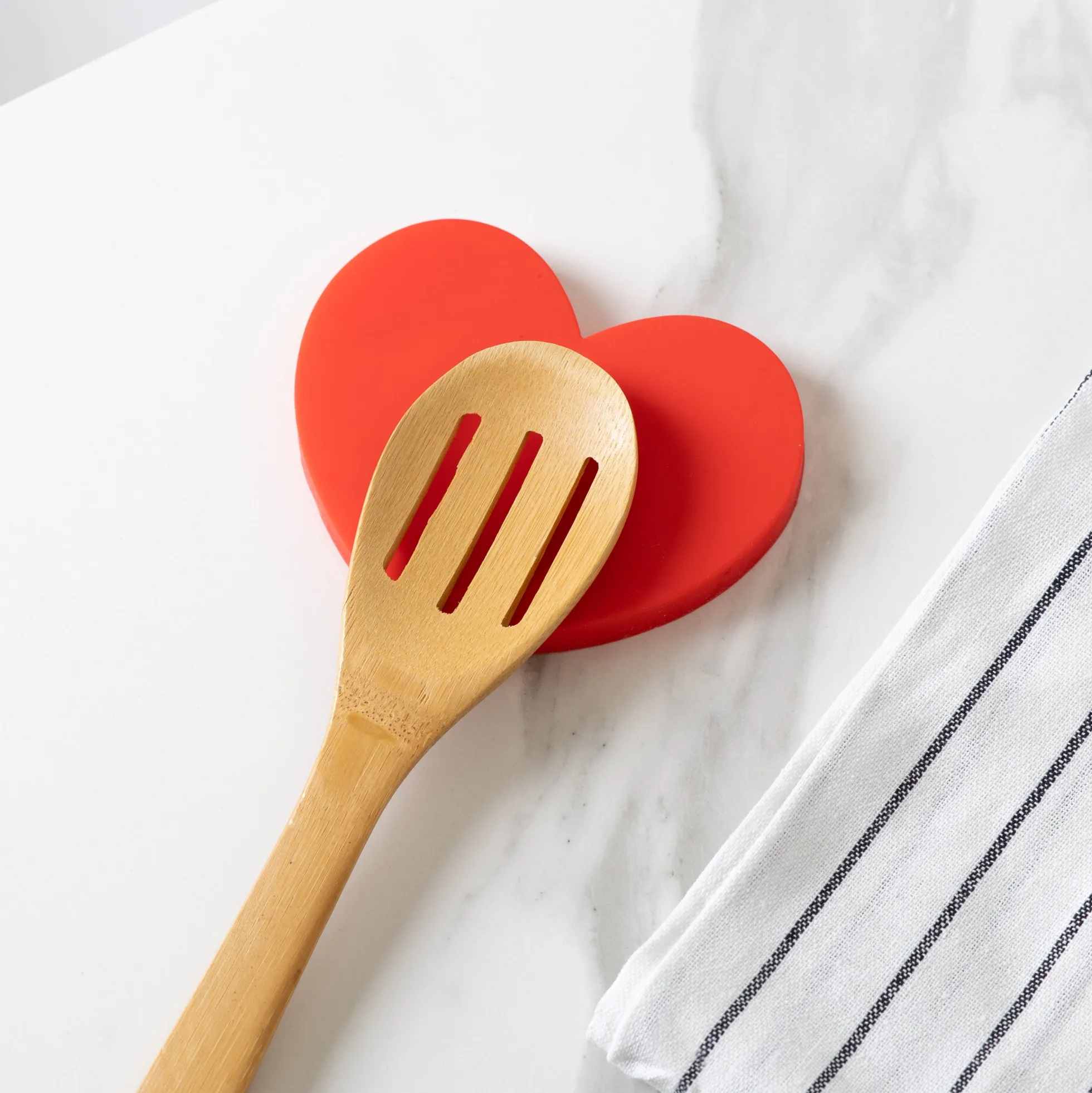 Reposa cucharas "corazón"