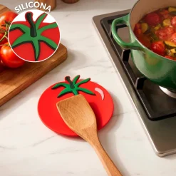 Reposa cucharas tomate