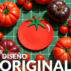 Reposa cucharas tomate
