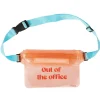 Riñonera estanca "Out of the office"