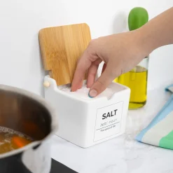 Salero “Salt” blanco