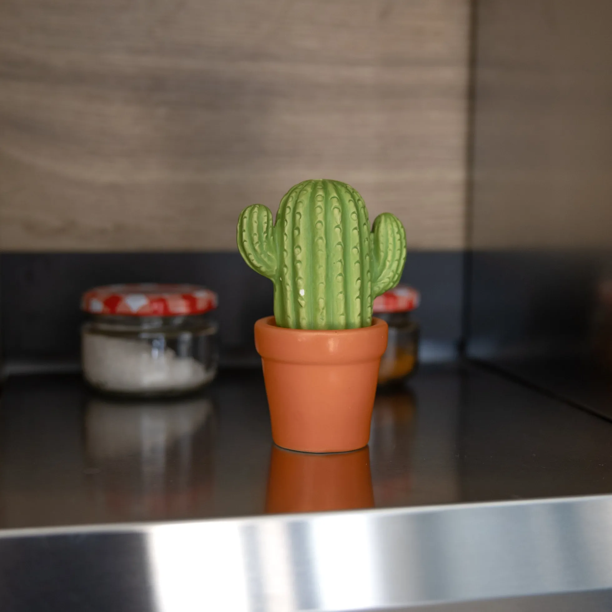 Salero y pimentero “cactus”